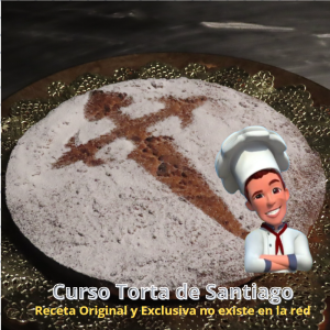 Curso Torta de Santiago con Mentoría Agendar llamada al +34 622187287 Frank