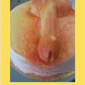 Tarta Erótica forma de Pene